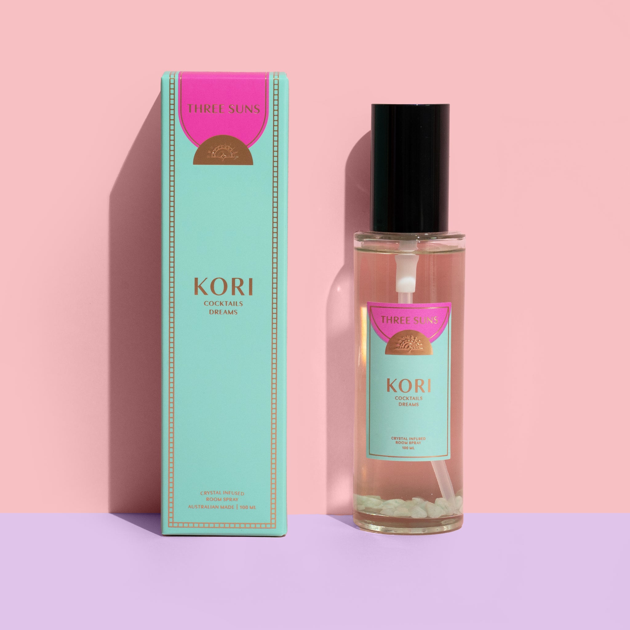 Crystal Infused Room Sprays by Three Suns